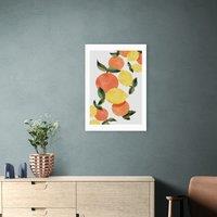 East End Prints Oranges And Lemons Print by Dan Hobday