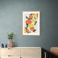 East End Prints Oranges And Lemons Print by Dan Hobday