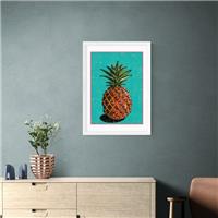 East End Prints Pineapple Print by Rocket 68 Print by Jil White