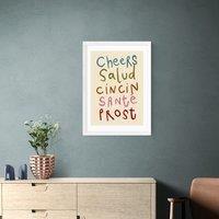 East End Prints Cheers Print by SimplyExtraJordanary