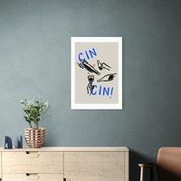 East End Prints Cin Cin Print by SimplyExtraJordanary