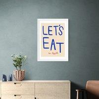 East End Prints Let's Eat Print by SimplyExtraJordanary