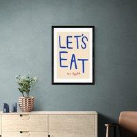 East End Prints Let's Eat Print by SimplyExtraJordanary