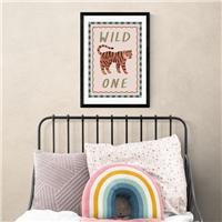 East End Prints Wild One Print by Kid of the Village