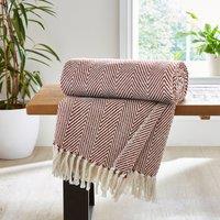 Jenson Herringbone Throw Blanket 130cm x 180cm