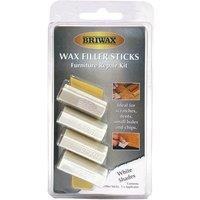 Briwax White Wax Filler Sticks