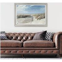 View To Sea by Adelene Fletcher Framed Print