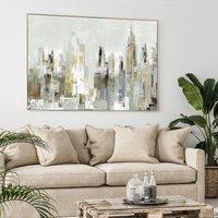 City Limits by Valeria Mravyan Framed Canvas