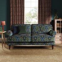 Jolene William Morris Blackthorn Print Velvet 3 Seater Sofa