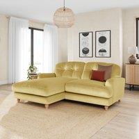 Martha Vintage Velvet Corner Chaise