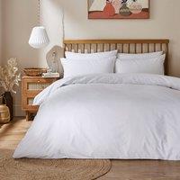 Soft Easycare Polycotton Duvet Cover and Pillowcase Set