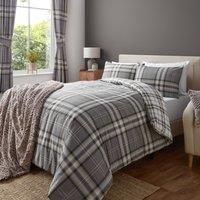 Catherine Lansfield Kelso Check Duvet Cover & Pillowcase Set