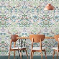 William Morris Strawberry Thief Wallpaper