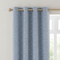 Odetta Cut Velvet Thermal Eyelet Curtains