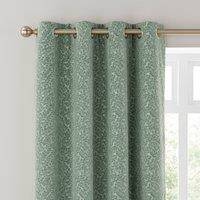 Odetta Cut Velvet Thermal Eyelet Curtains