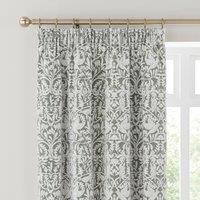 Alora Chenille Thermal Pencil Pleat Curtains