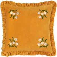 furn. Daisy Frill Cotton Square Cushion