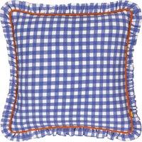 furn. Maude Gingham Cotton Square Cushion