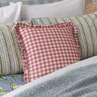 furn. Maude Gingham Cotton Square Cushion