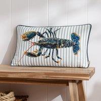 Evans Lichfield Salcombe Lobster Rectangle Cushion