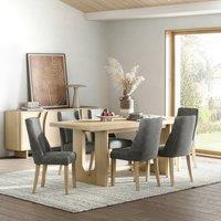 Cara 4-6 Seater Extendable Dining Table