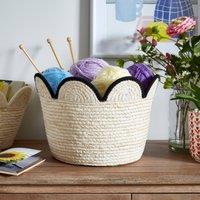 Medium Scalloped Maize Basket