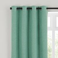 Luna Brushed Blackout Eyelet Curtains