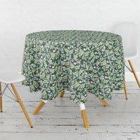 William Morris Leicester Round Acrylic Coated Tablecloth