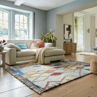 Navi Premium Hand-Knotted Shaggy Wool Rug