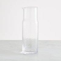 Hammered Glass Carafe
