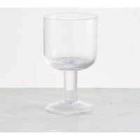 Hammered Wine Goblet