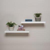 Set of 2 Floating Shelves, 60cm