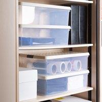 Wham Clip Pack of 4 Rectangle Storage Boxes With Lids