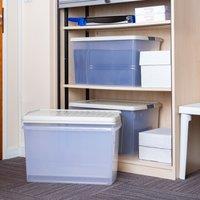 Wham Clip Pack of 4 Rectangle Storage Boxes With Lids