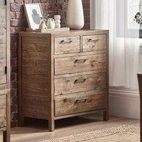 Homer 5 Drawer Chest, Pine