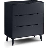 Cecil 3 Drawer Chest, Anthracite