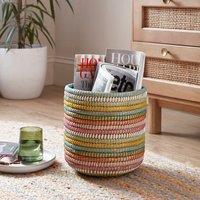 Rainbow Round Storage Basket