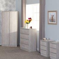 Walker Double Wardrobe Bedroom Furniture Set