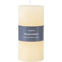 Rustic Pillar Candle