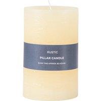 Rustic Pillar Candle