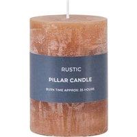 Rustic Pillar Candle