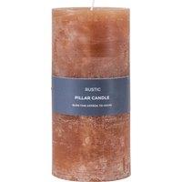 Rustic Pillar Candle