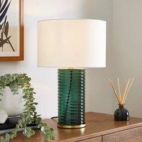 Nico Ribbed Glass Table Lamp