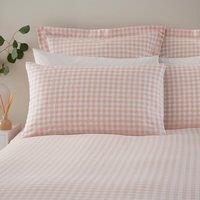 Portloe Gingham Woven Cotton Standard Pillowcase Pair
