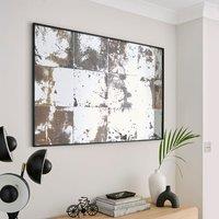 Antique Window Rectangle Mirrored Wall Art