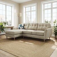 Sven Chunky Chenille Large Corner Chaise Sofa