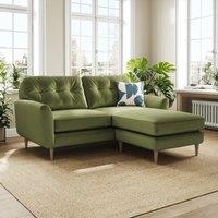 Sven Opulent Velvet Reversible Corner Chaise Sofa