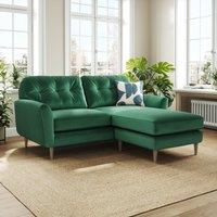 Sven Opulent Velvet Reversible Corner Chaise Sofa