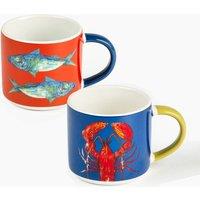 Set of 2 Rockfish Espresso Mugs