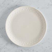 Heart Embossed Dinner Plate